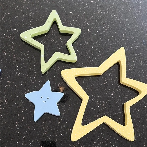 Lambs & Ivy Stars and Moon Nursery Baby Wall Decor - Picture 4 of 13